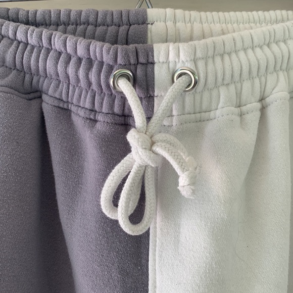 Block colored fleece lined joggers - Picture 3 of 5